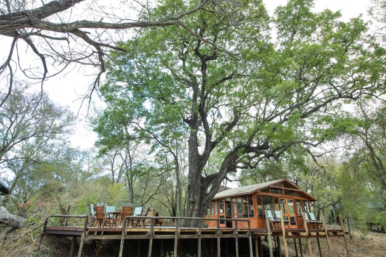 Ndzhaka Tented Camp 마니엘레티 게임 리저브 외부 사진