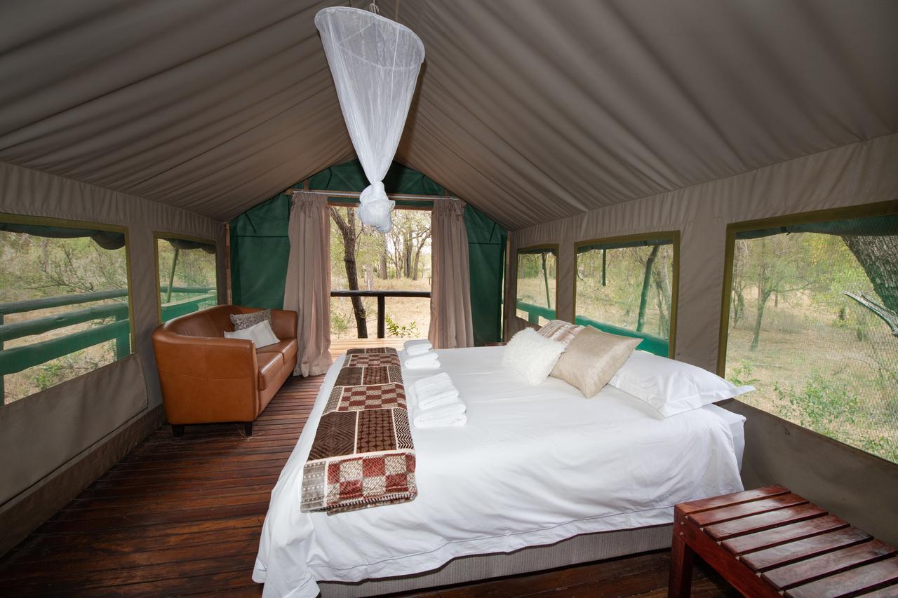 Ndzhaka Tented Camp 마니엘레티 게임 리저브 외부 사진